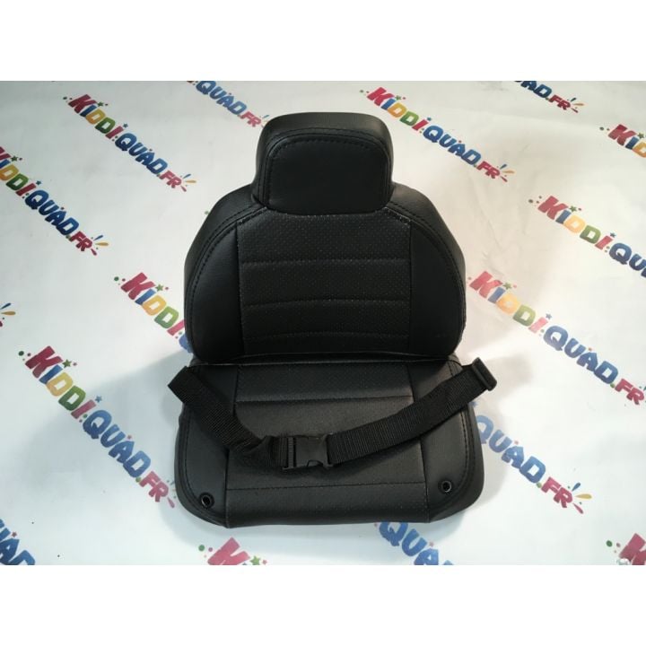 Siège en similicuir avec ceinture de sécurité pour Mercedes G63 12V