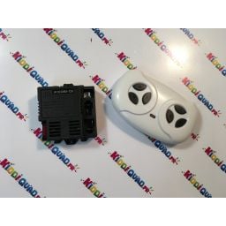 Pack boitier de contrôle + télécommande parentale 12V 2,4Ghz pour Jeep Willys Version 1 place