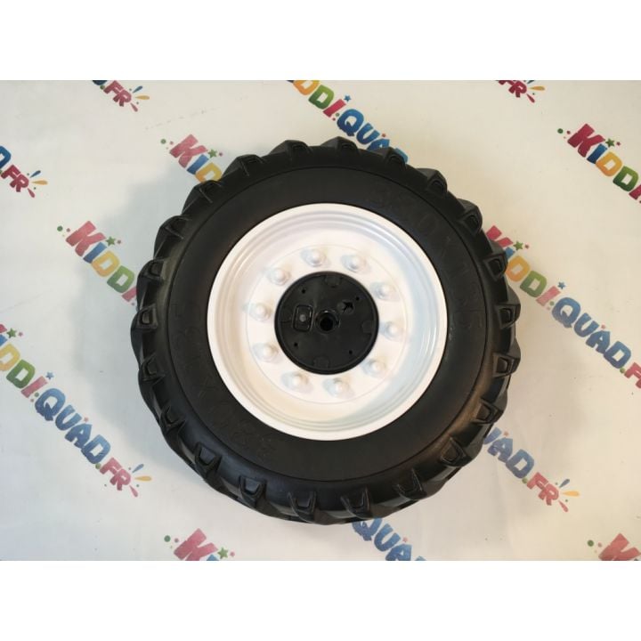 Roue gomme avant pour Tracteur New Holland 24 Volts