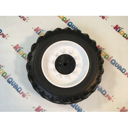 Roue gomme avant pour Tracteur New Holland 24 Volts