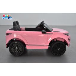 Range Rover Evoque Rose, voiture électrique pour enfant 12 Volts - 2 moteurs