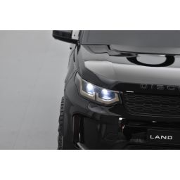 Land Rover Discovery "Sport" Noir Métallisée, voiture électrique enfant télécommande parentale, 12 Volts - 2 moteurs