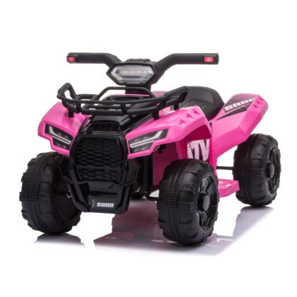 Quad électrique rose Champion ATV 6 volts enfant de 1 à 4 ans