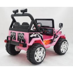 Jeep Drifter 12 Volts 1 place électrique pour enfant rose - 12 Volts 7Ah