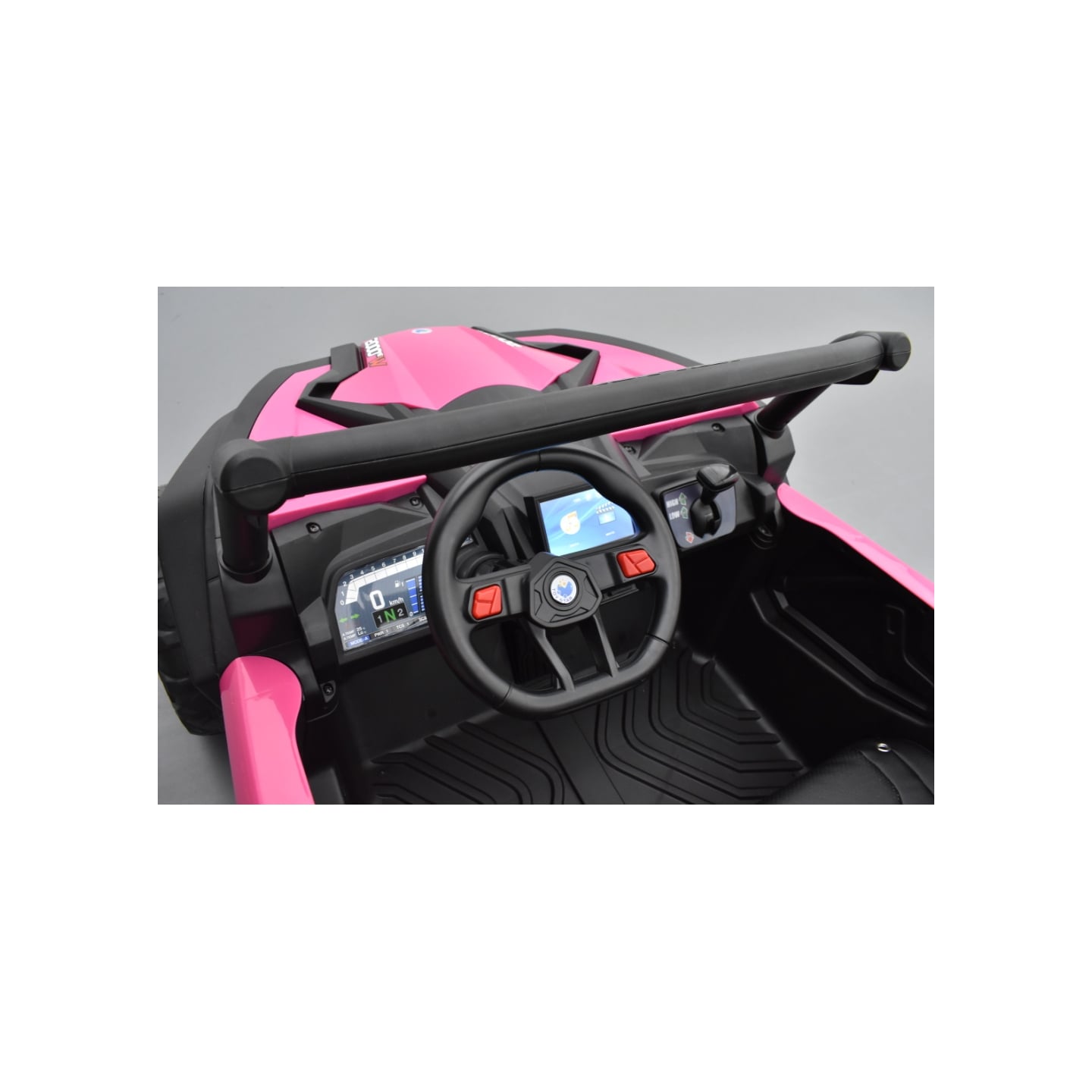Buggy Scorpion 24 Volts 7Ah Rose, 4 moteurs de 60 watts, buggy deux places, buggy électrique enfant