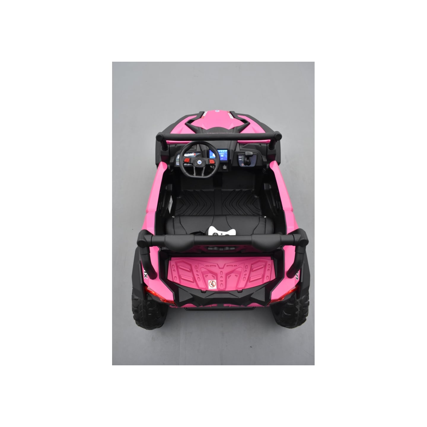 Buggy Scorpion 24 Volts 7Ah Rose, 4 moteurs de 60 watts, buggy deux places, buggy électrique enfant