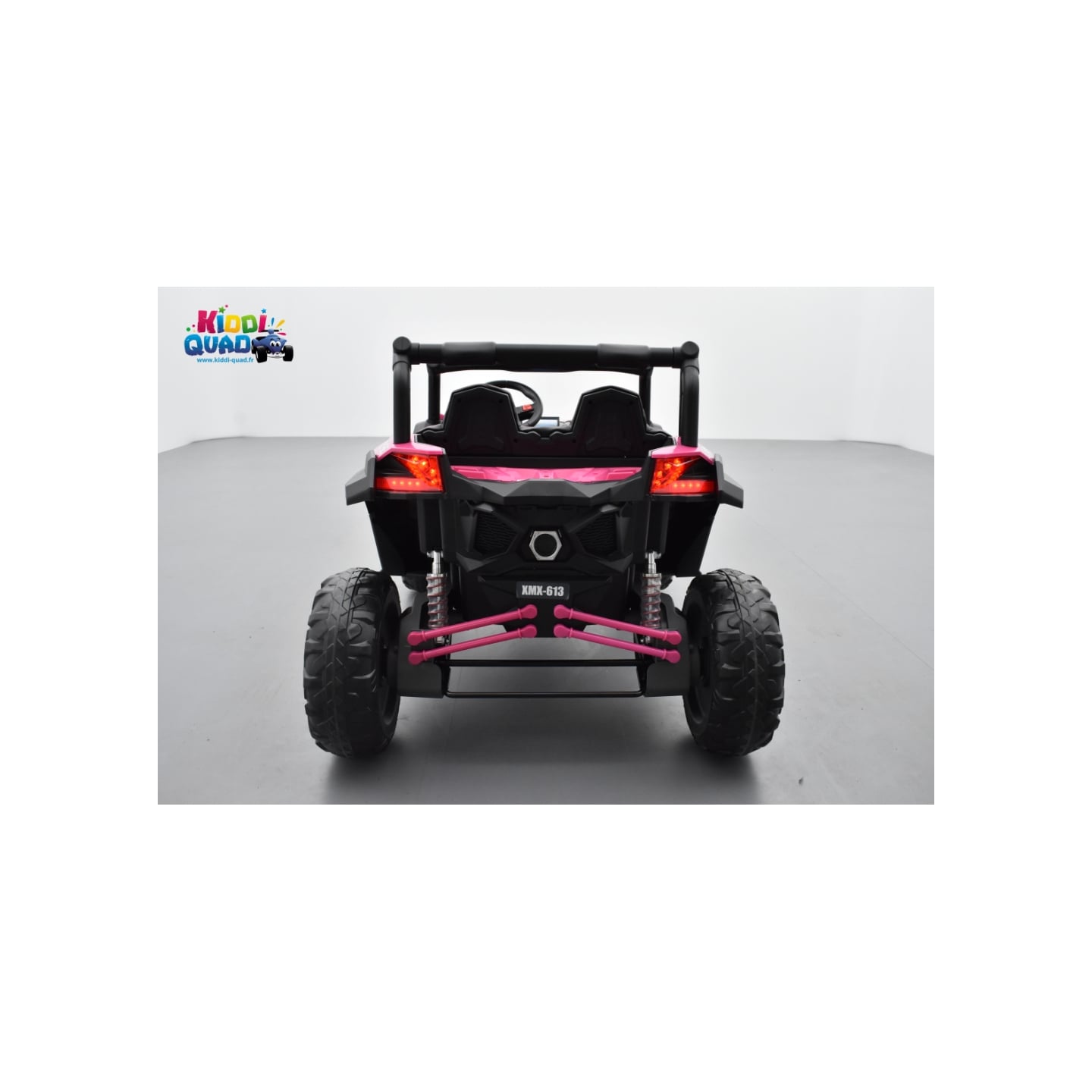 Buggy Scorpion 24 Volts 7Ah Rose, 4 moteurs de 60 watts, buggy deux places, buggy électrique enfant