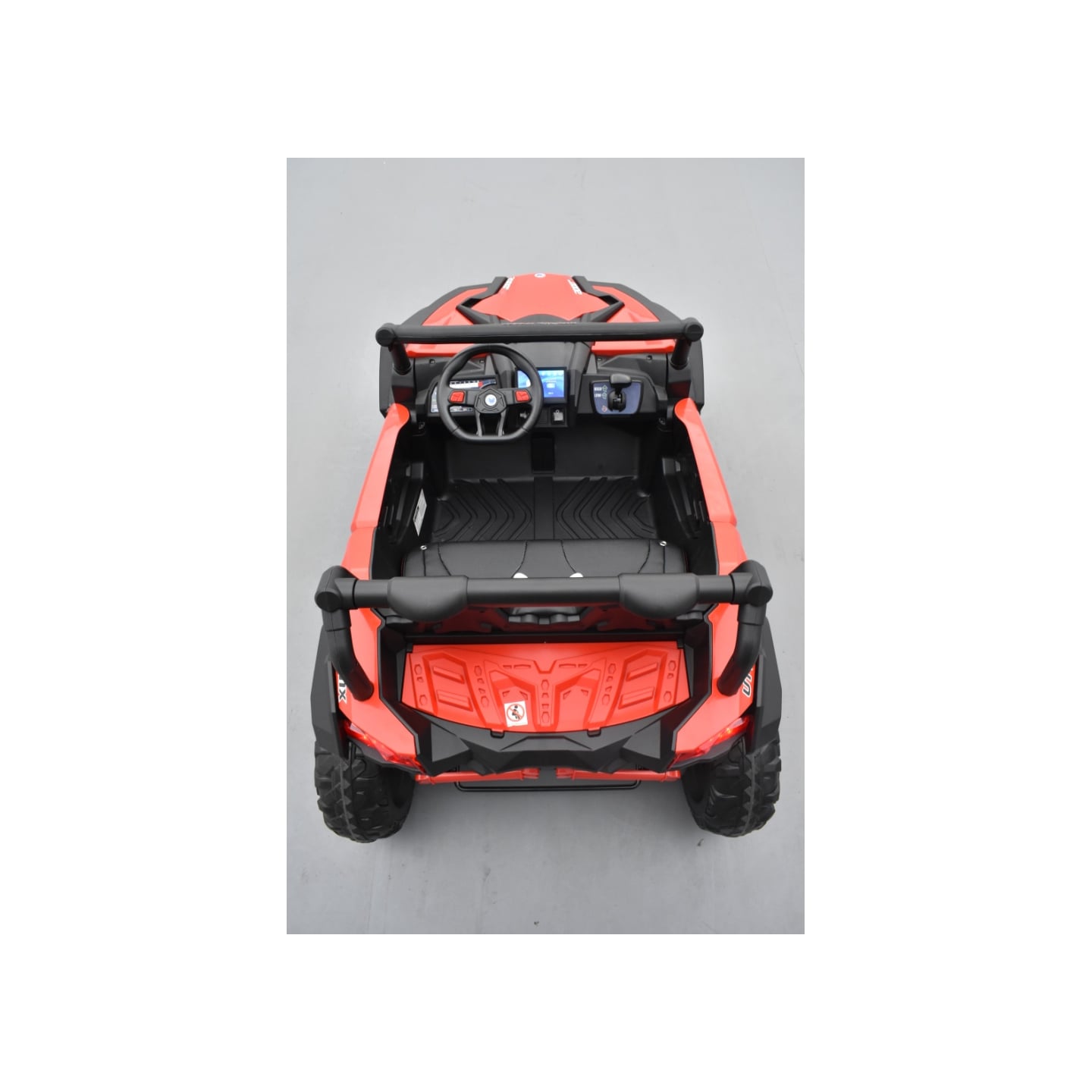 Buggy Scorpion 24 Volts 7Ah rouge, 4 moteurs de 60 watts, buggy deux places, buggy électrique enfant