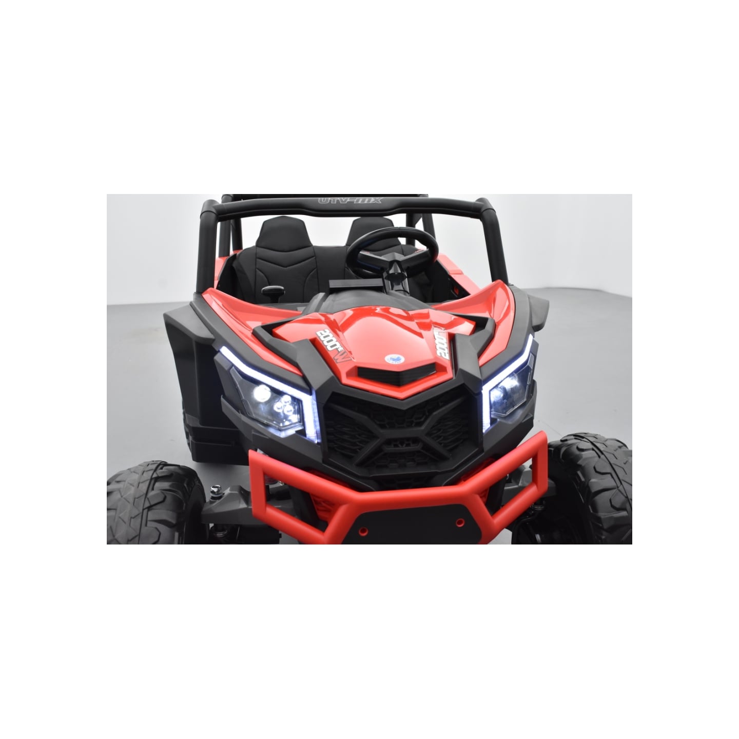 Buggy Scorpion 24 Volts 7Ah rouge, 4 moteurs de 60 watts, buggy deux places, buggy électrique enfant
