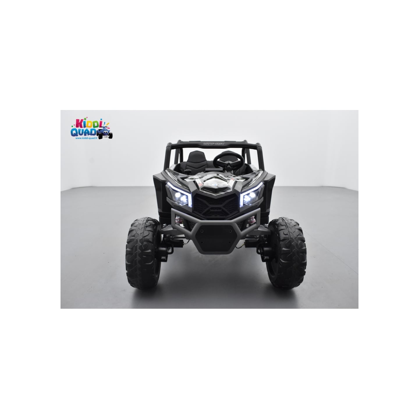 Buggy Scorpion 24 Volts 7Ah camouflage, 4 moteurs de 60 watts, buggy deux places, buggy électrique enfant