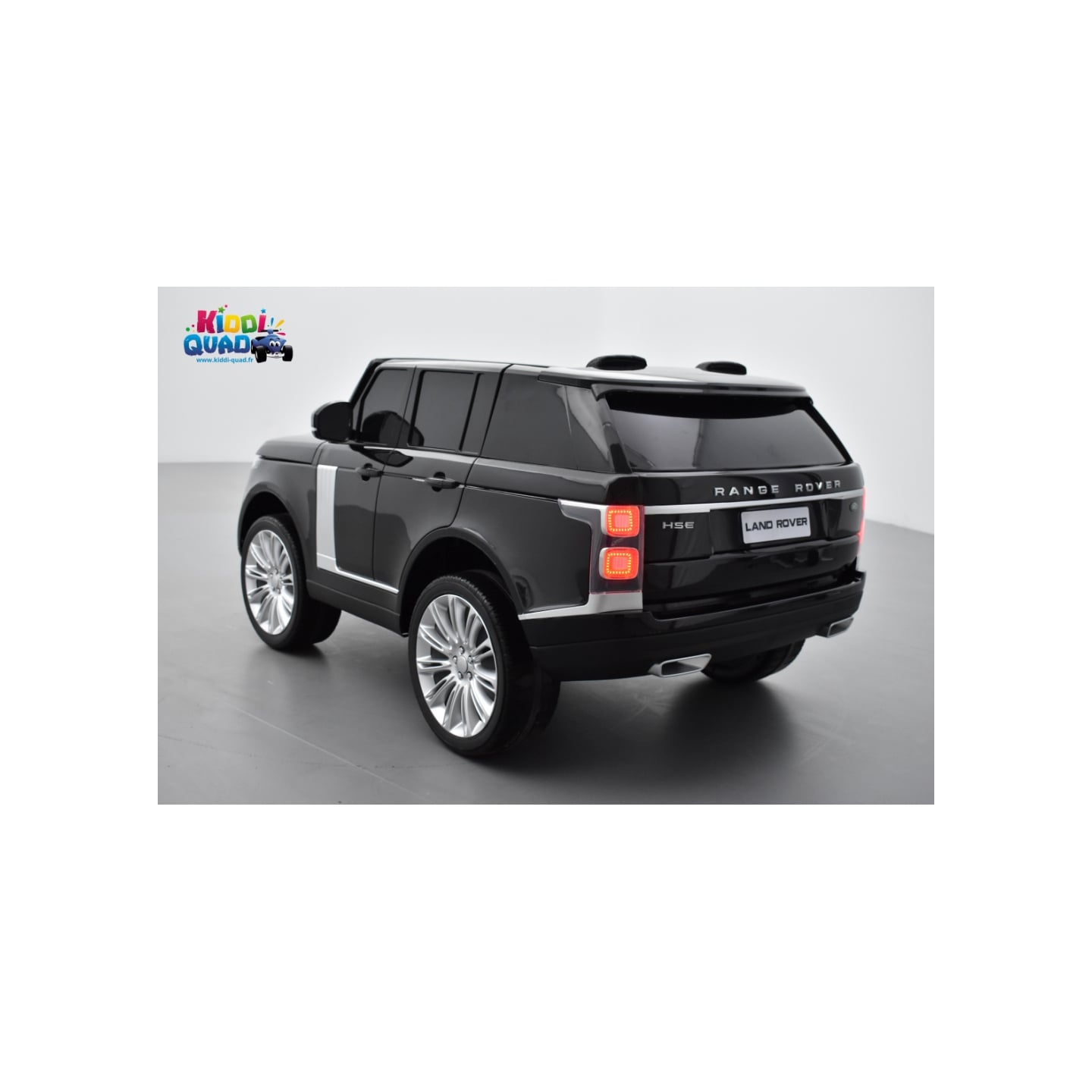 Range Rover, Finition Autobiography HSE, Noir Métallisée, 2 Places, voiture électrique enfant télécommande parentale, 12 Volts -