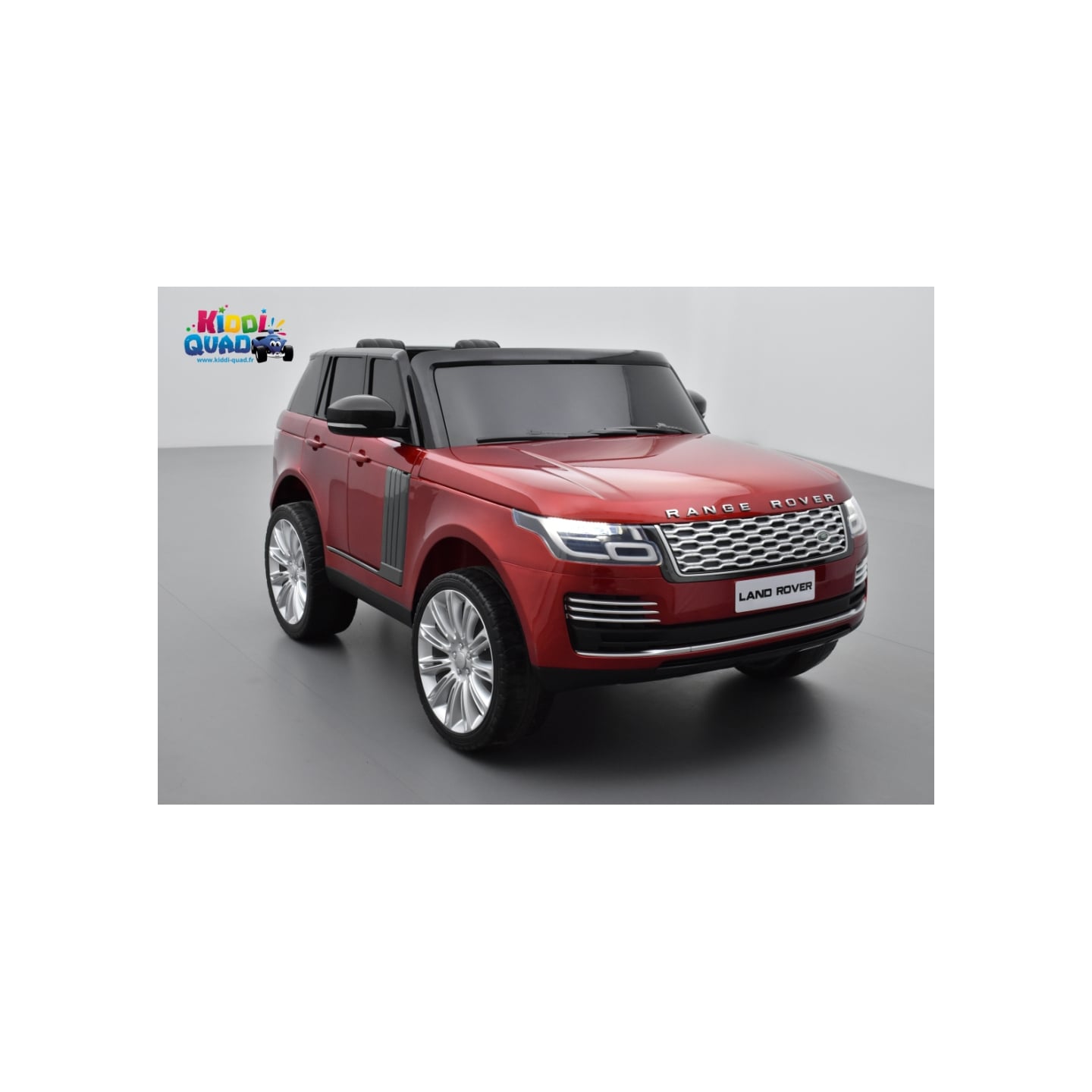 Range Rover, Finition Autobiography HSE, Rouge Métallisée, 2 Places, voiture électrique enfant télécommande parentale, 24 Volts