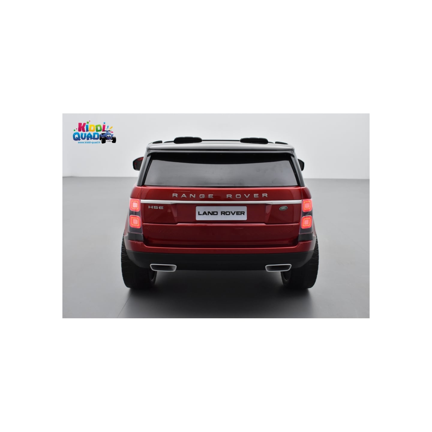 Range Rover, Finition Autobiography HSE, Rouge Métallisée, 2 Places, voiture électrique enfant télécommande parentale, 24 Volts