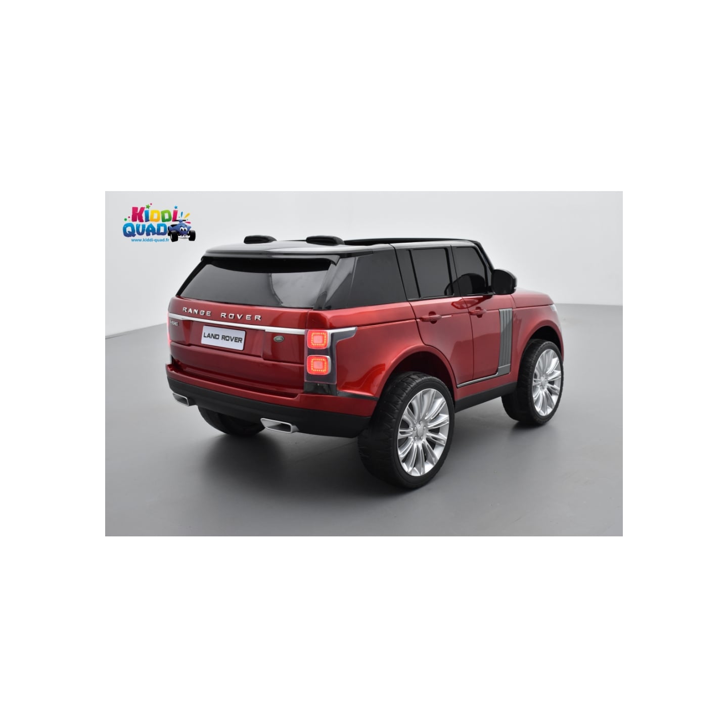 Range Rover, Finition Autobiography HSE, Rouge Métallisée, 2 Places, voiture électrique enfant télécommande parentale, 24 Volts