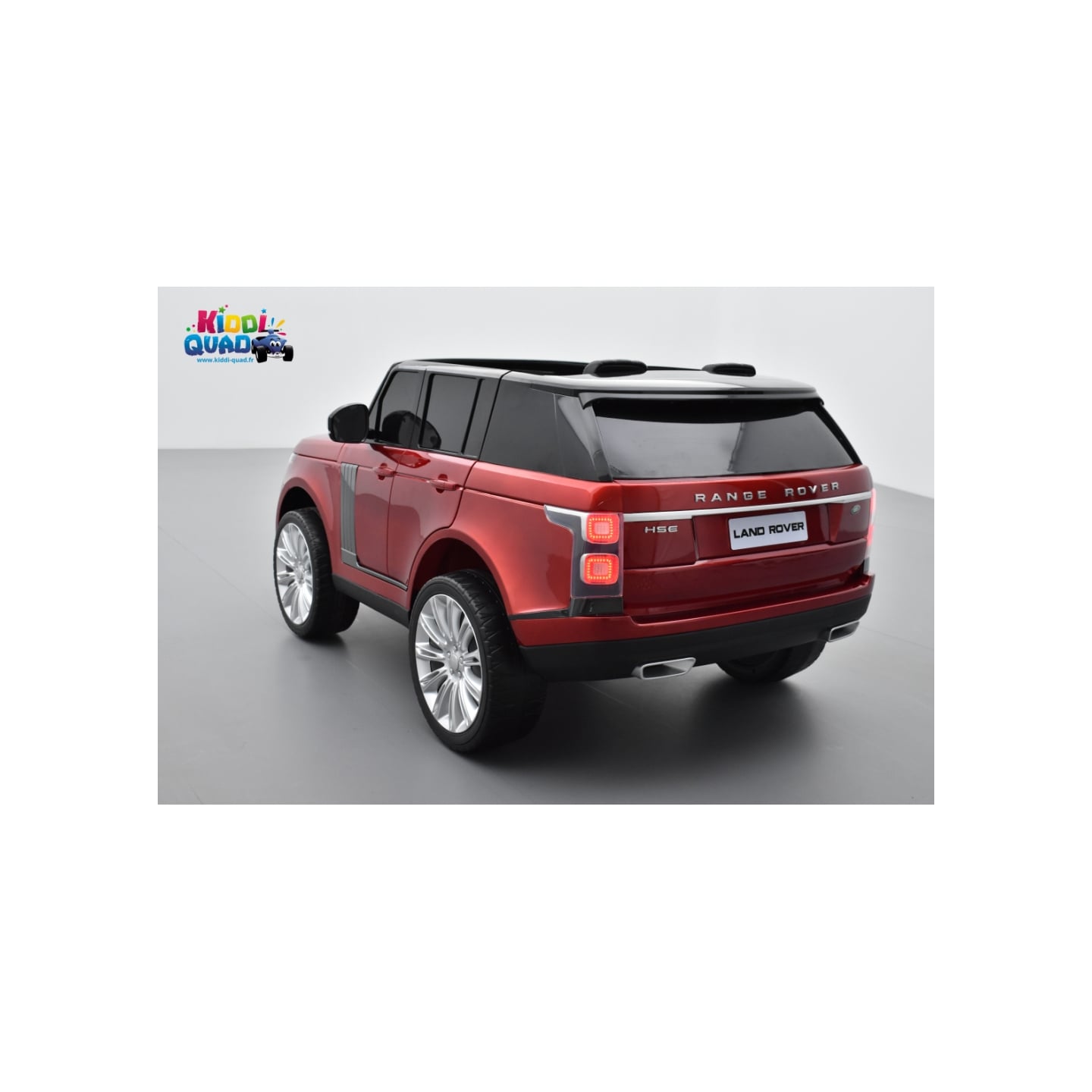 Range Rover, Finition Autobiography HSE, Rouge Métallisée, 2 Places, voiture électrique enfant télécommande parentale, 24 Volts