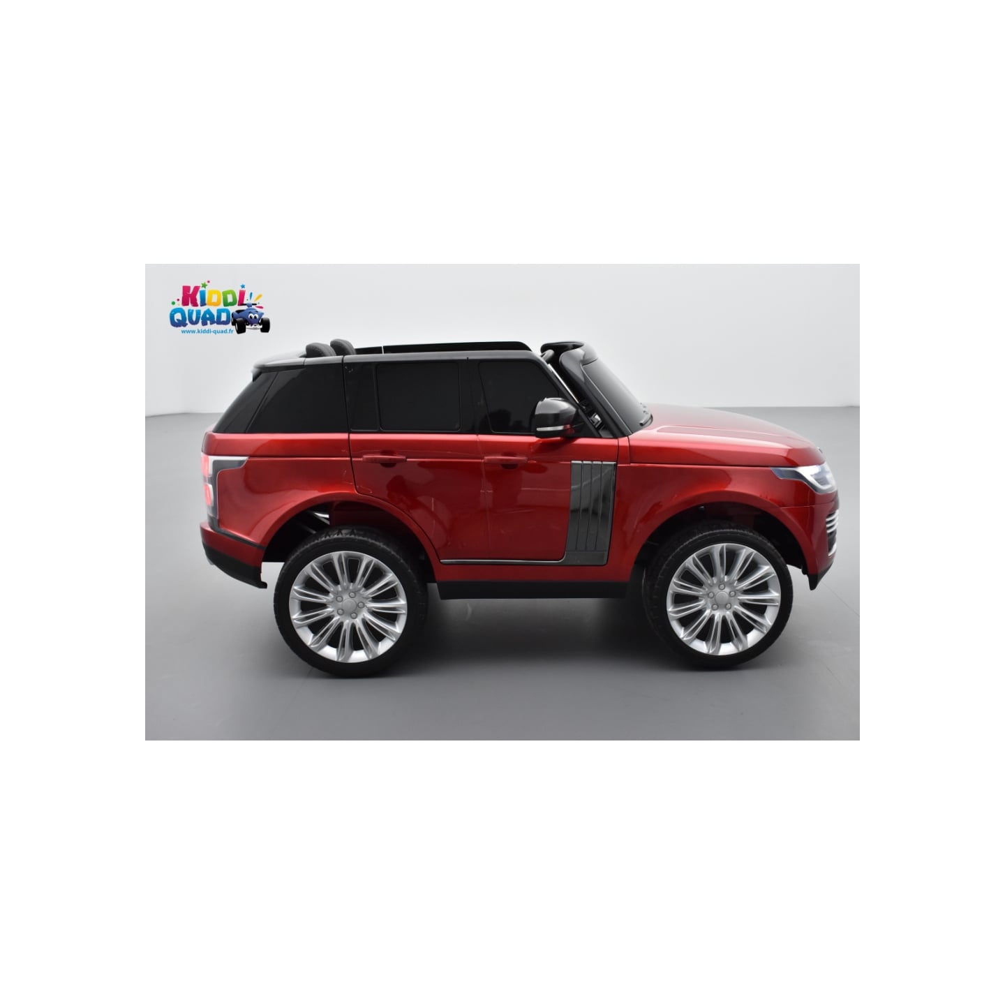 Range Rover, Finition Autobiography HSE, Rouge Métallisée, 2 Places, voiture électrique enfant télécommande parentale, 24 Volts