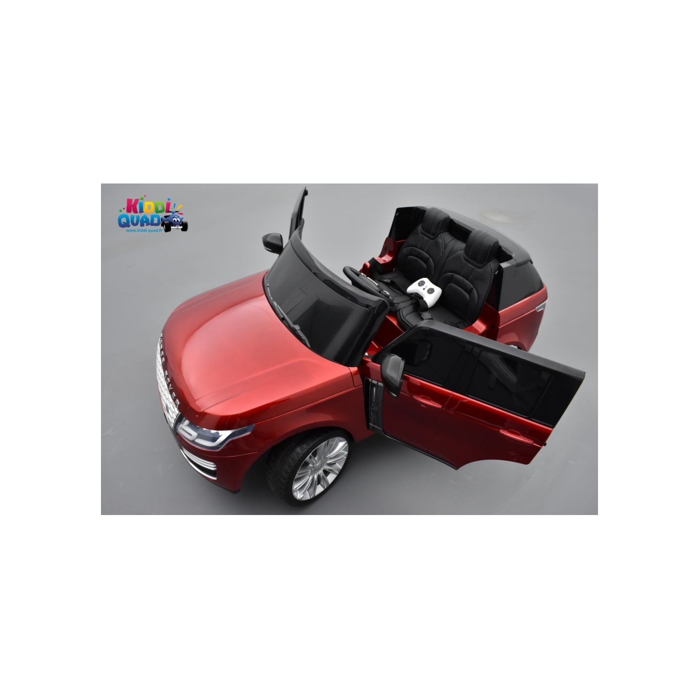 Range Rover, Finition Autobiography HSE, Rouge Métallisée, 2 Places, voiture électrique enfant télécommande parentale, 24 Volts