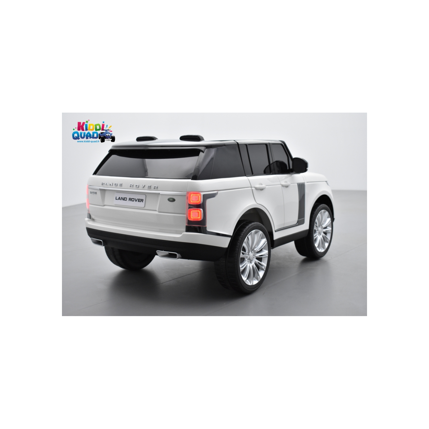 Range Rover, Finition Autobiography HSE, Blanc, 2 Places, voiture électrique enfant télécommande parentale, 24 Volts