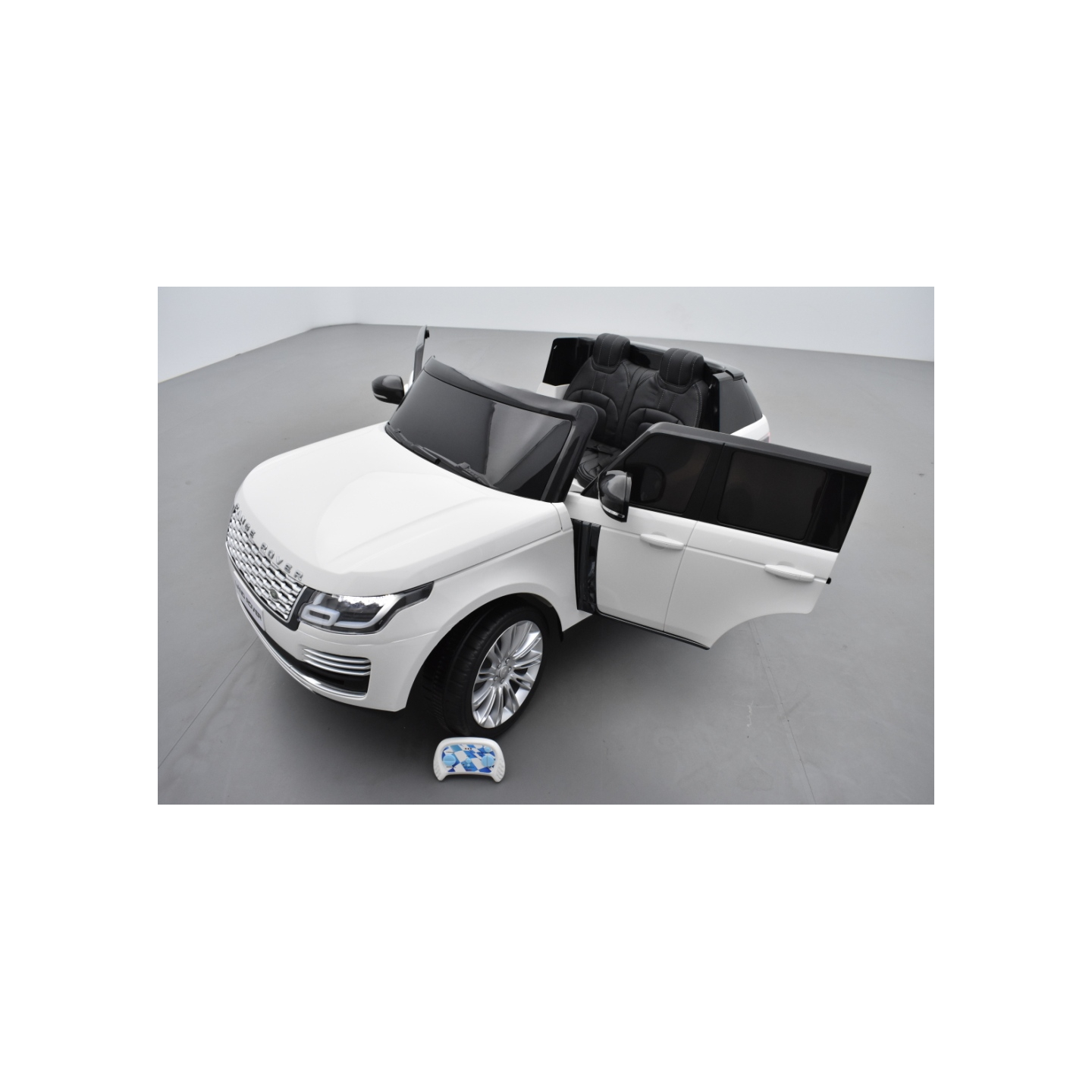 Range Rover, Finition Autobiography HSE, Blanc, 2 Places, voiture électrique enfant télécommande parentale, 24 Volts