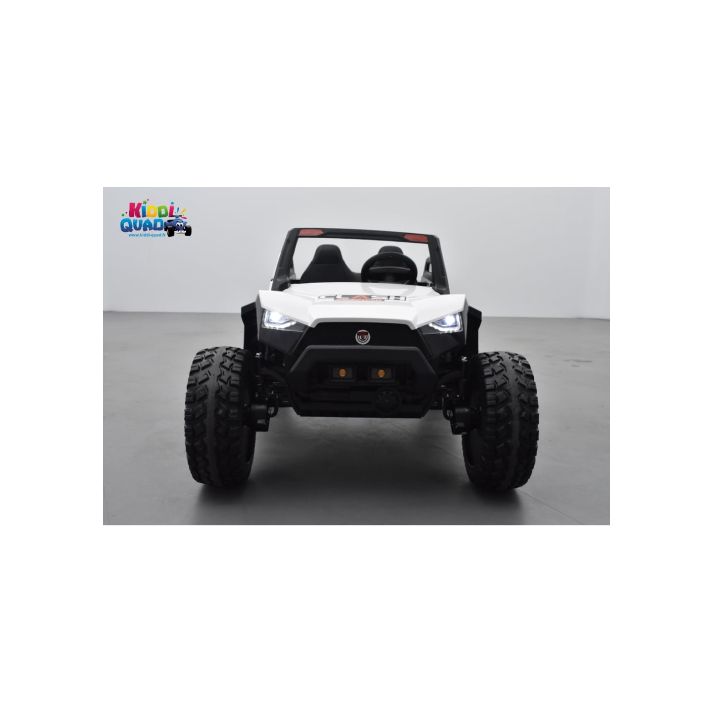 Buggy Crawler 24 Volts électrique enfant Blanc, buggy électrique enfant 24 Volts 7 Ah, 4 moteurs