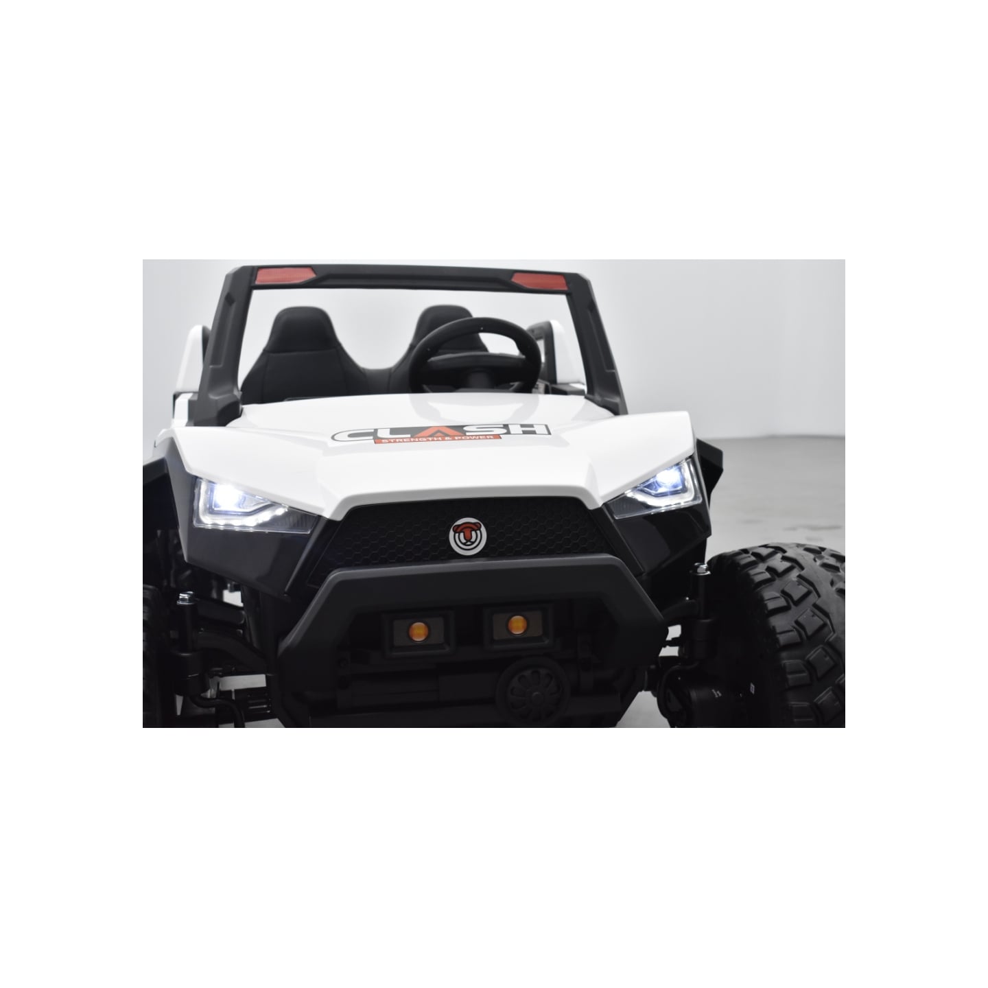 Buggy Crawler 24 Volts électrique enfant Blanc, buggy électrique enfant 24 Volts 7 Ah, 4 moteurs