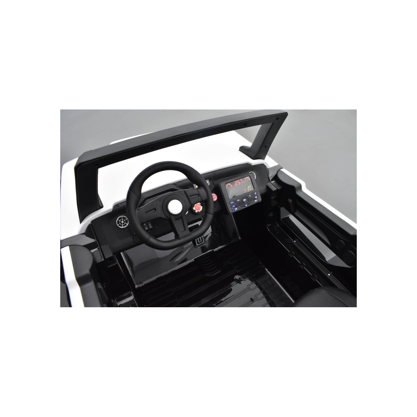 Buggy Crawler 24 Volts électrique enfant Blanc, buggy électrique enfant 24 Volts 7 Ah, 4 moteurs