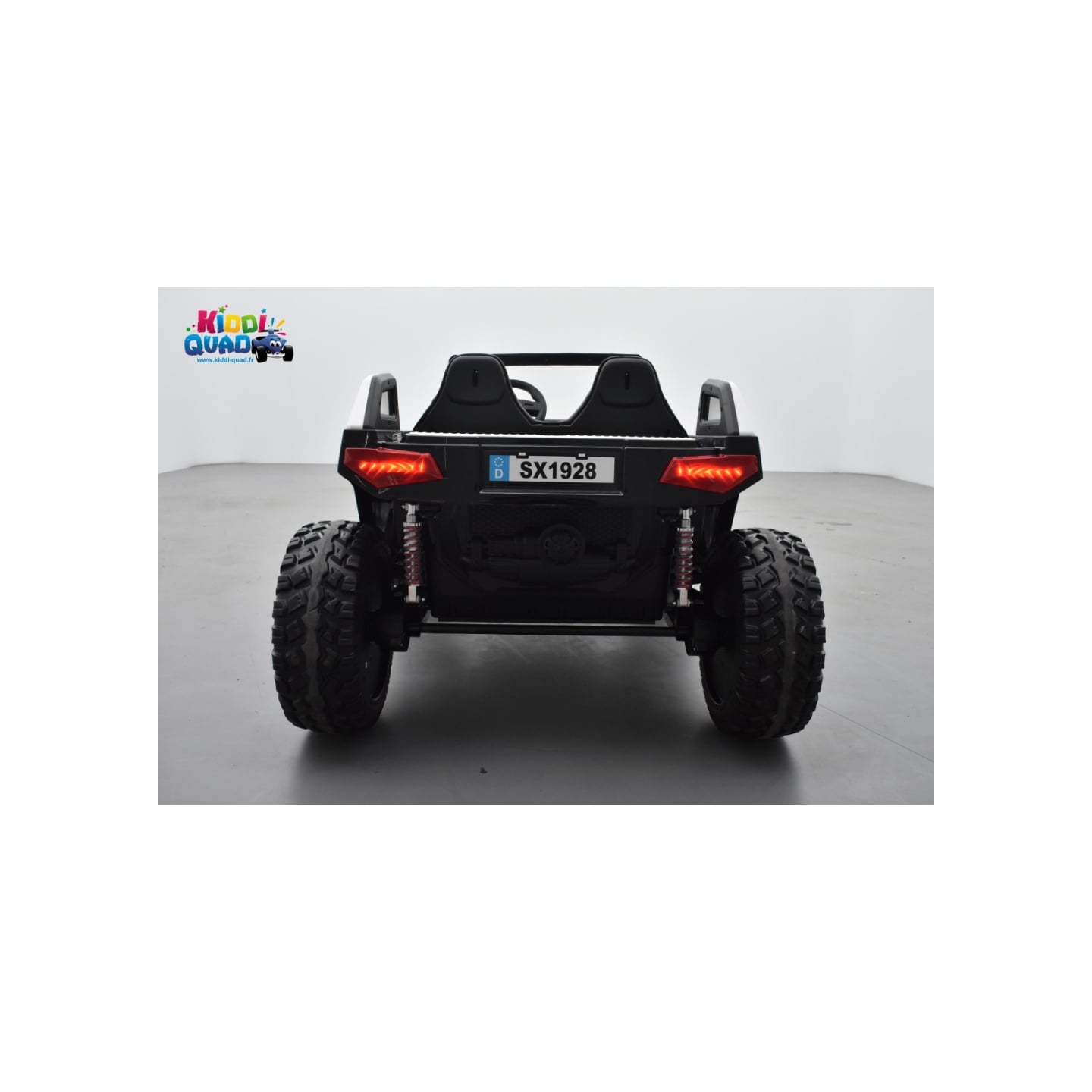 Buggy Crawler 24 Volts électrique enfant Blanc, buggy électrique enfant 24 Volts 7 Ah, 4 moteurs
