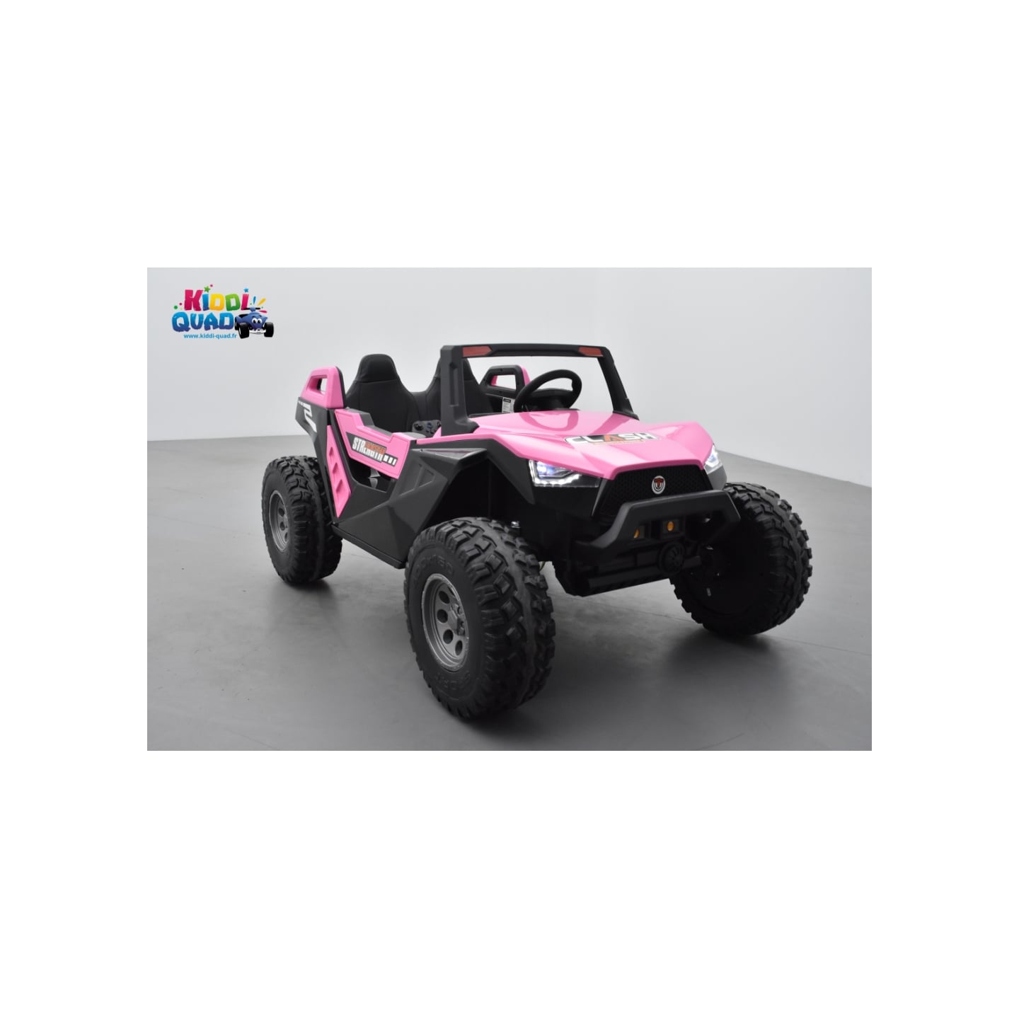 Buggy Crawler 24 Volts électrique enfant Rose, buggy électrique enfant 24 Volts 7 Ah, 4 moteurs