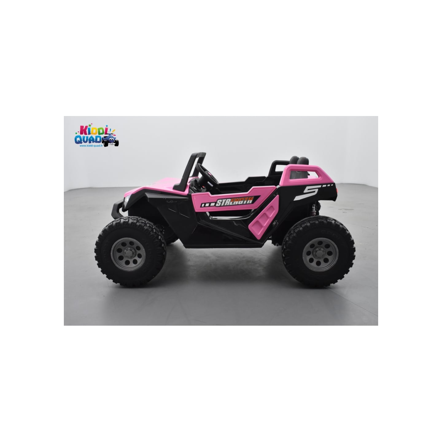 Buggy Crawler 24 Volts électrique enfant Rose, buggy électrique enfant 24 Volts 7 Ah, 4 moteurs