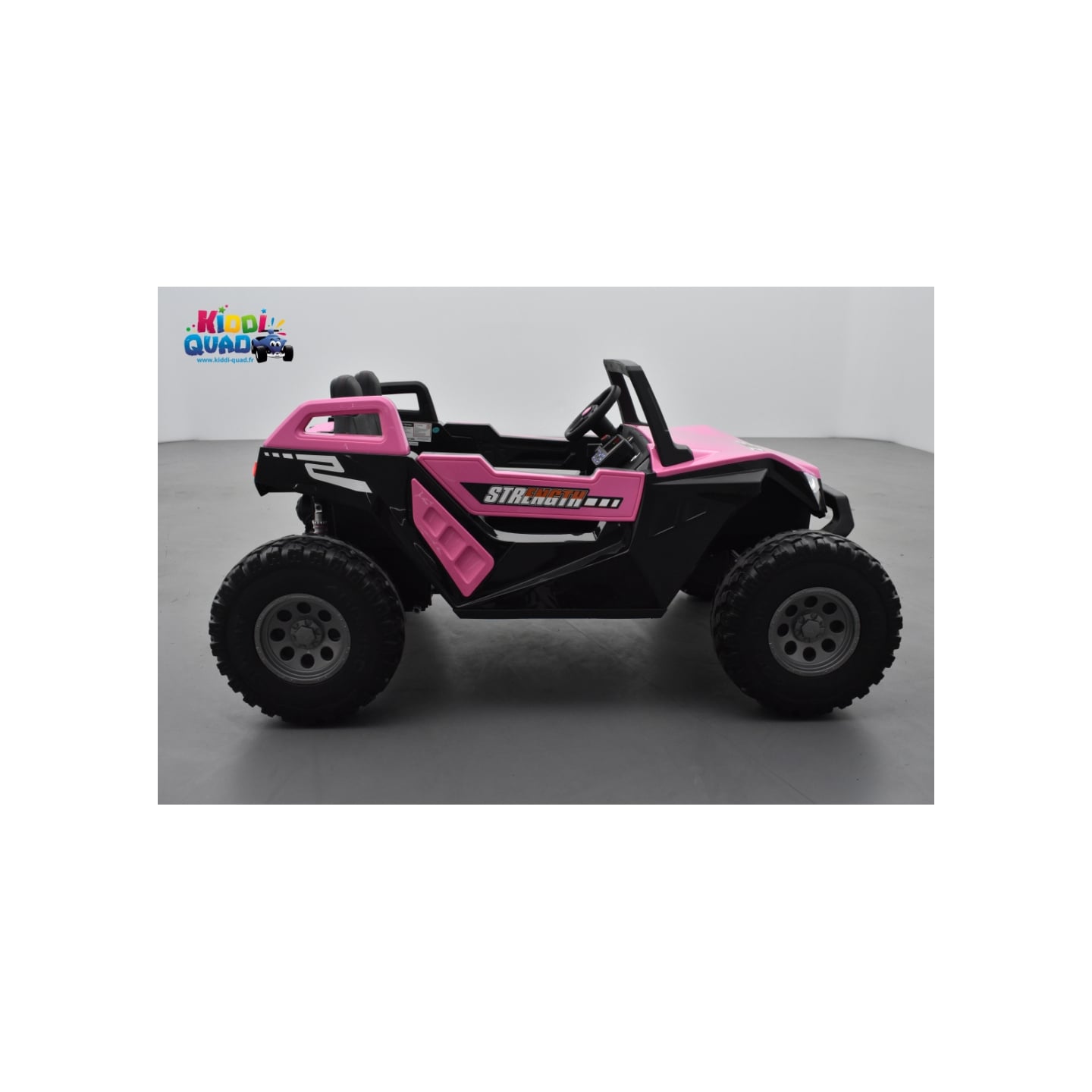 Buggy Crawler 24 Volts électrique enfant Rose, buggy électrique enfant 24 Volts 7 Ah, 4 moteurs