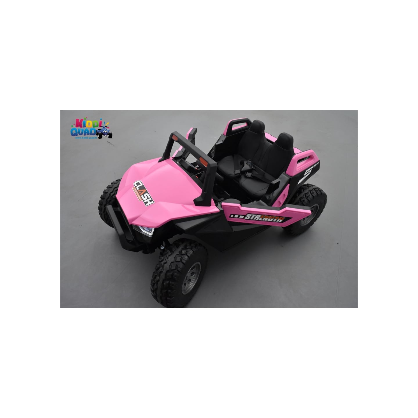 Buggy Crawler 24 Volts électrique enfant Rose, buggy électrique enfant 24 Volts 7 Ah, 4 moteurs