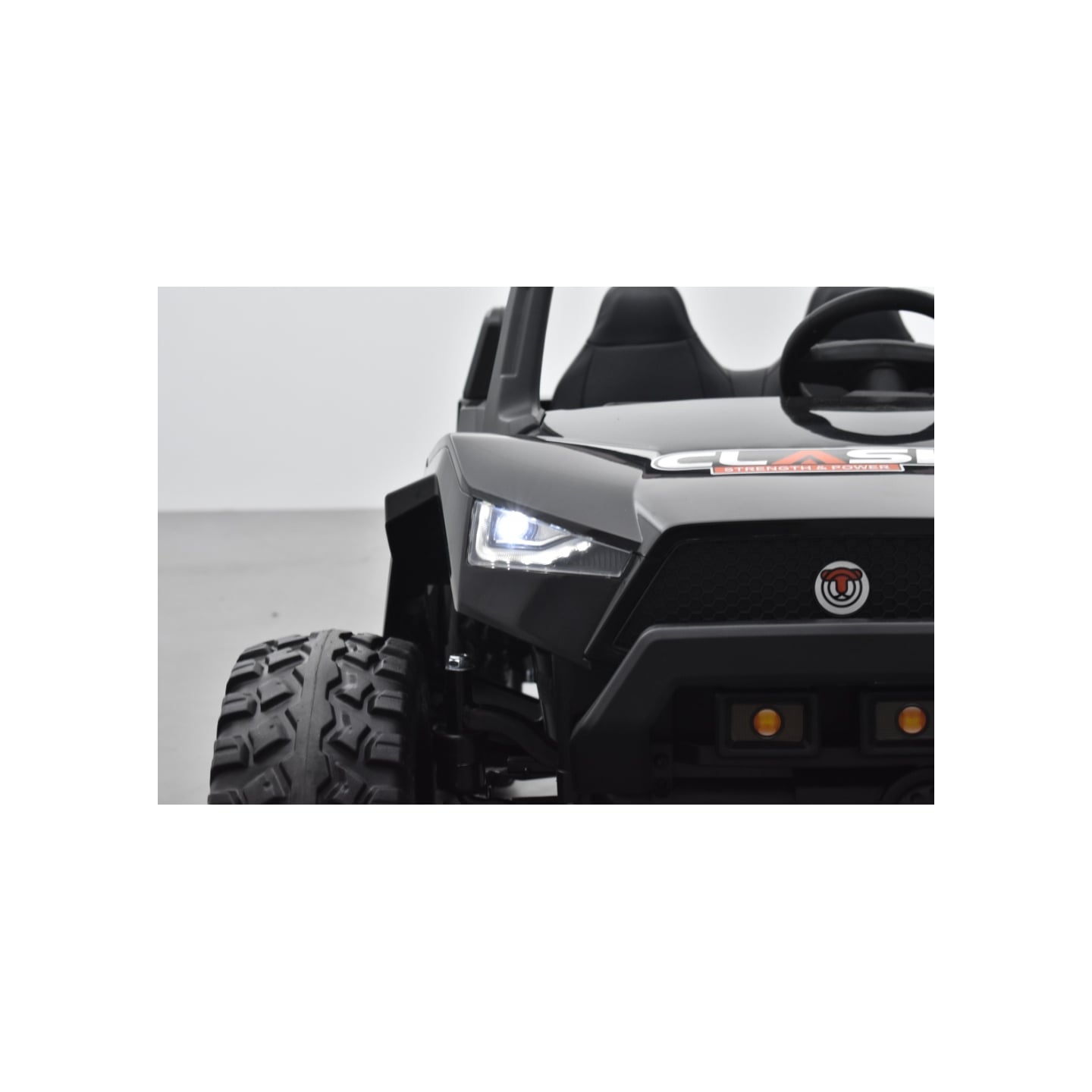 Buggy Crawler 24 Volts électrique enfant noir, buggy électrique enfant 24 Volts 7 Ah, 4 moteurs