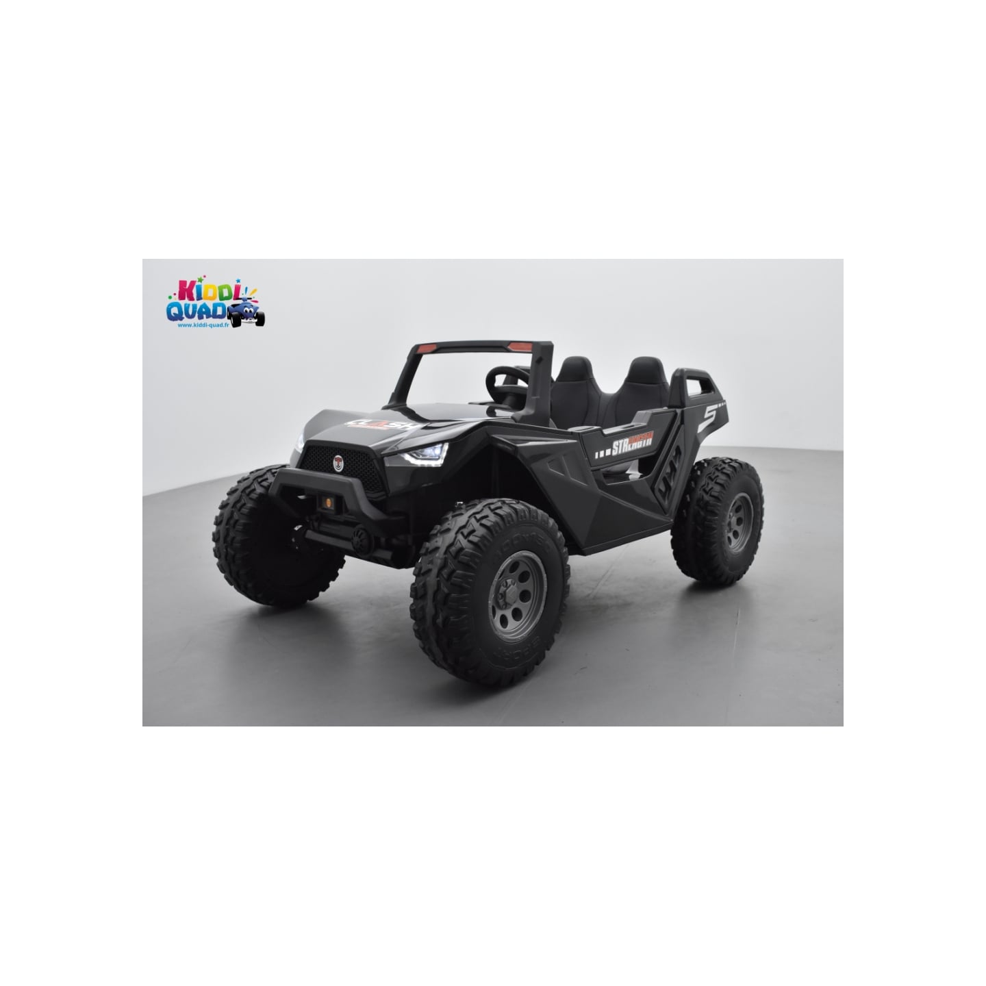 Buggy Crawler 24 Volts électrique enfant noir, buggy électrique enfant 24 Volts 7 Ah, 4 moteurs
