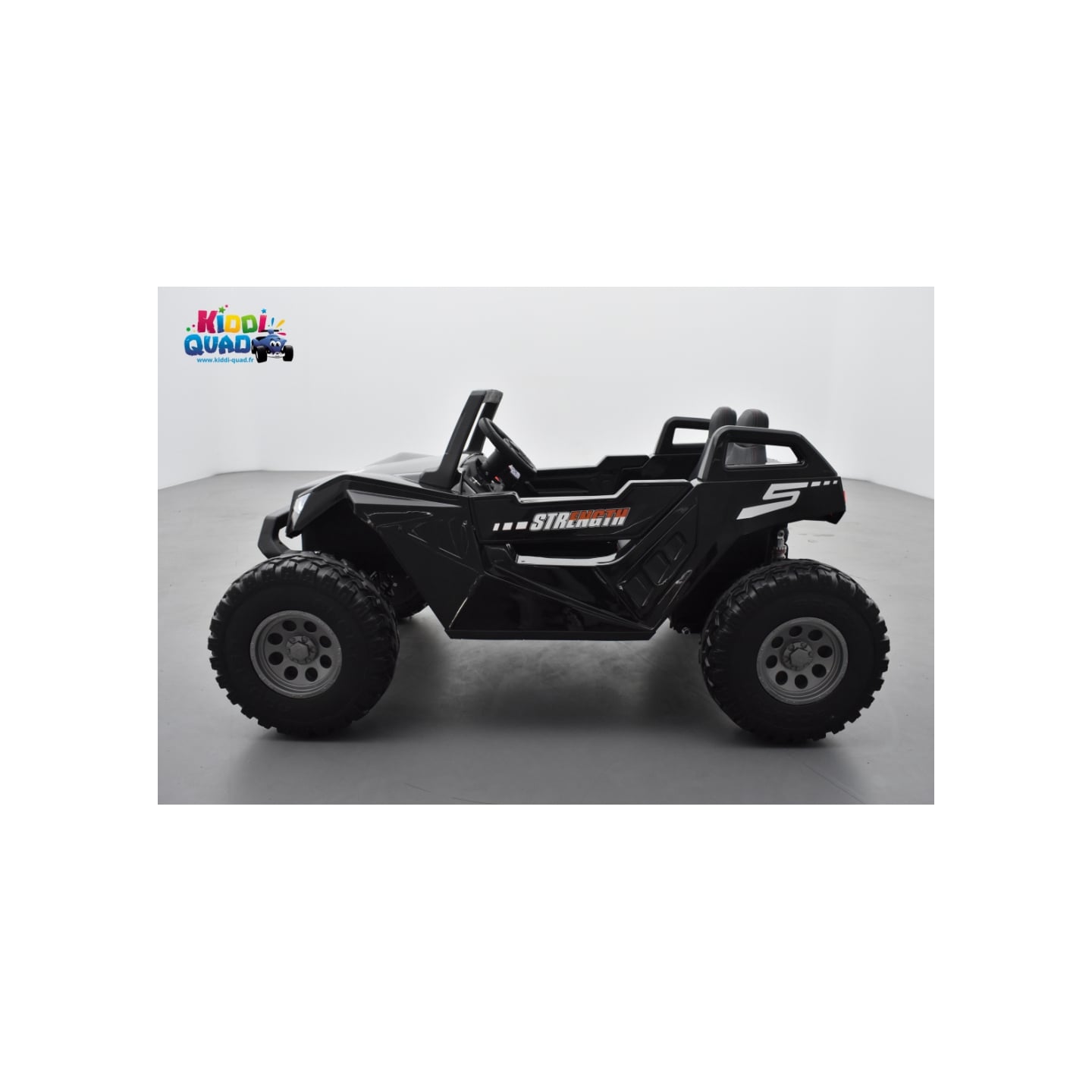 Buggy Crawler 24 Volts électrique enfant noir, buggy électrique enfant 24 Volts 7 Ah, 4 moteurs