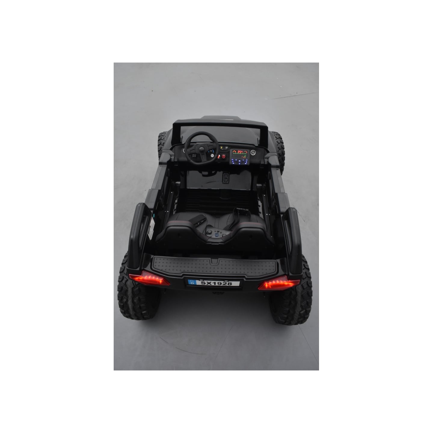 Buggy Crawler 24 Volts électrique enfant noir, buggy électrique enfant 24 Volts 7 Ah, 4 moteurs