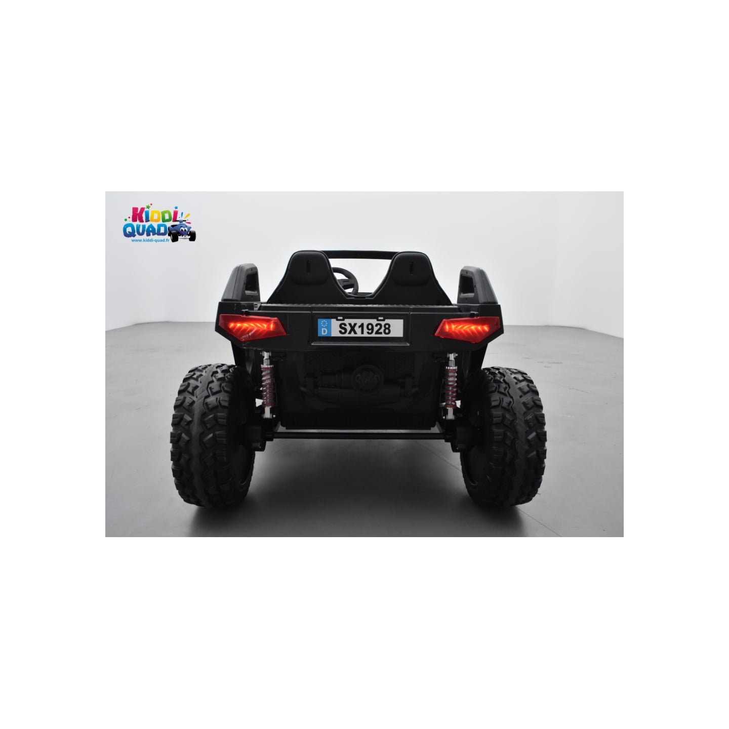 Buggy Crawler 24 Volts électrique enfant noir, buggy électrique enfant 24 Volts 7 Ah, 4 moteurs