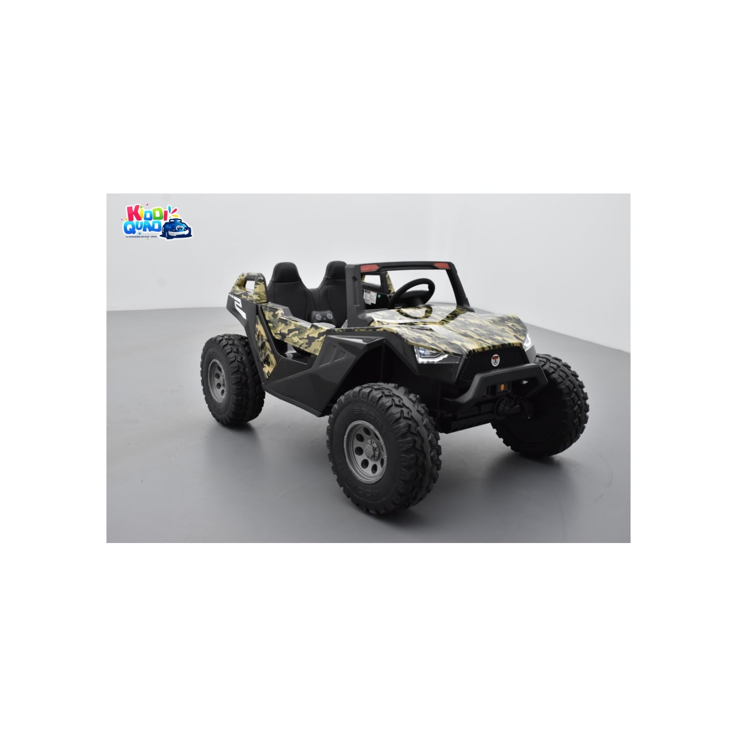 Buggy Crawler 24 Volts électrique enfant camouflage, buggy électrique enfant 24 Volts 7 Ah, 4 moteurs