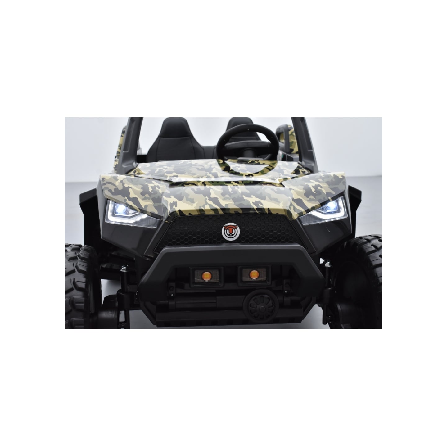 Buggy Crawler 24 Volts électrique enfant camouflage, buggy électrique enfant 24 Volts 7 Ah, 4 moteurs