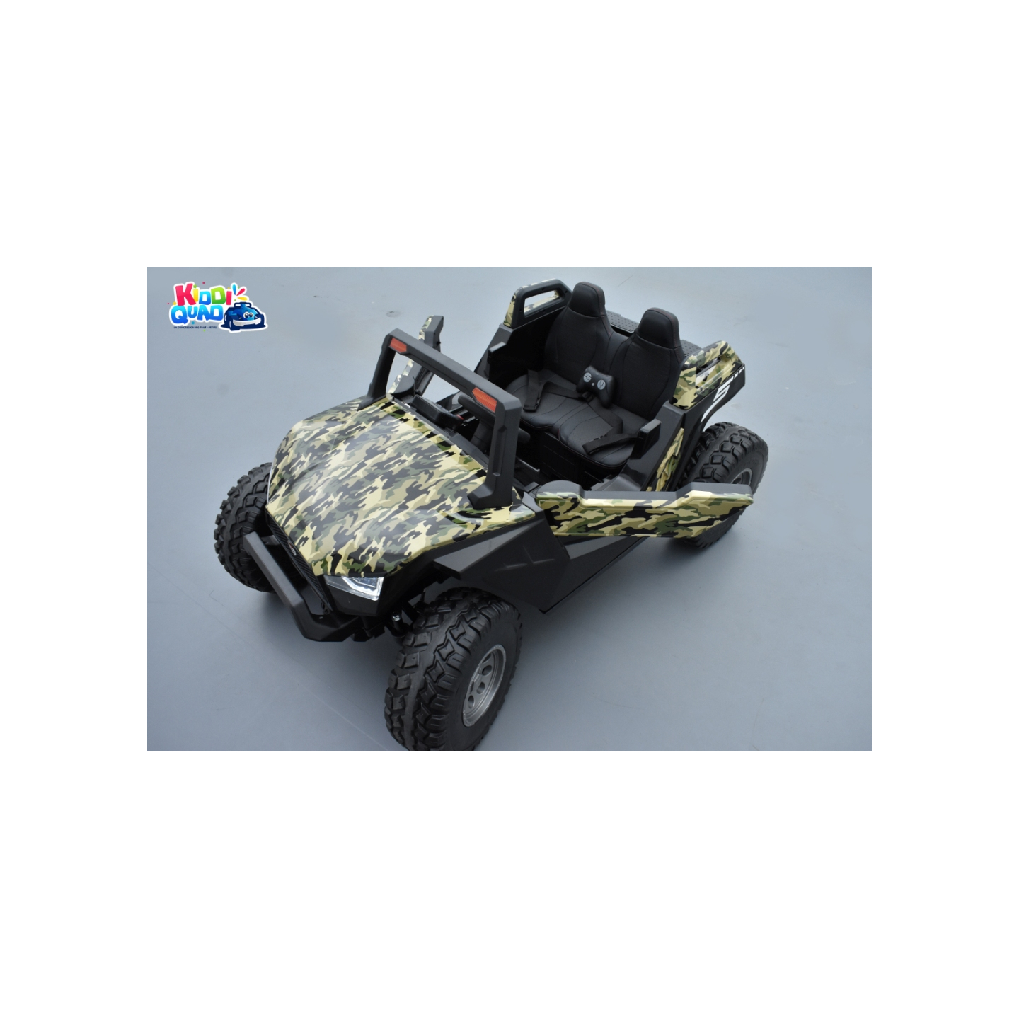 Buggy Crawler 24 Volts électrique enfant camouflage, buggy électrique enfant 24 Volts 7 Ah, 4 moteurs
