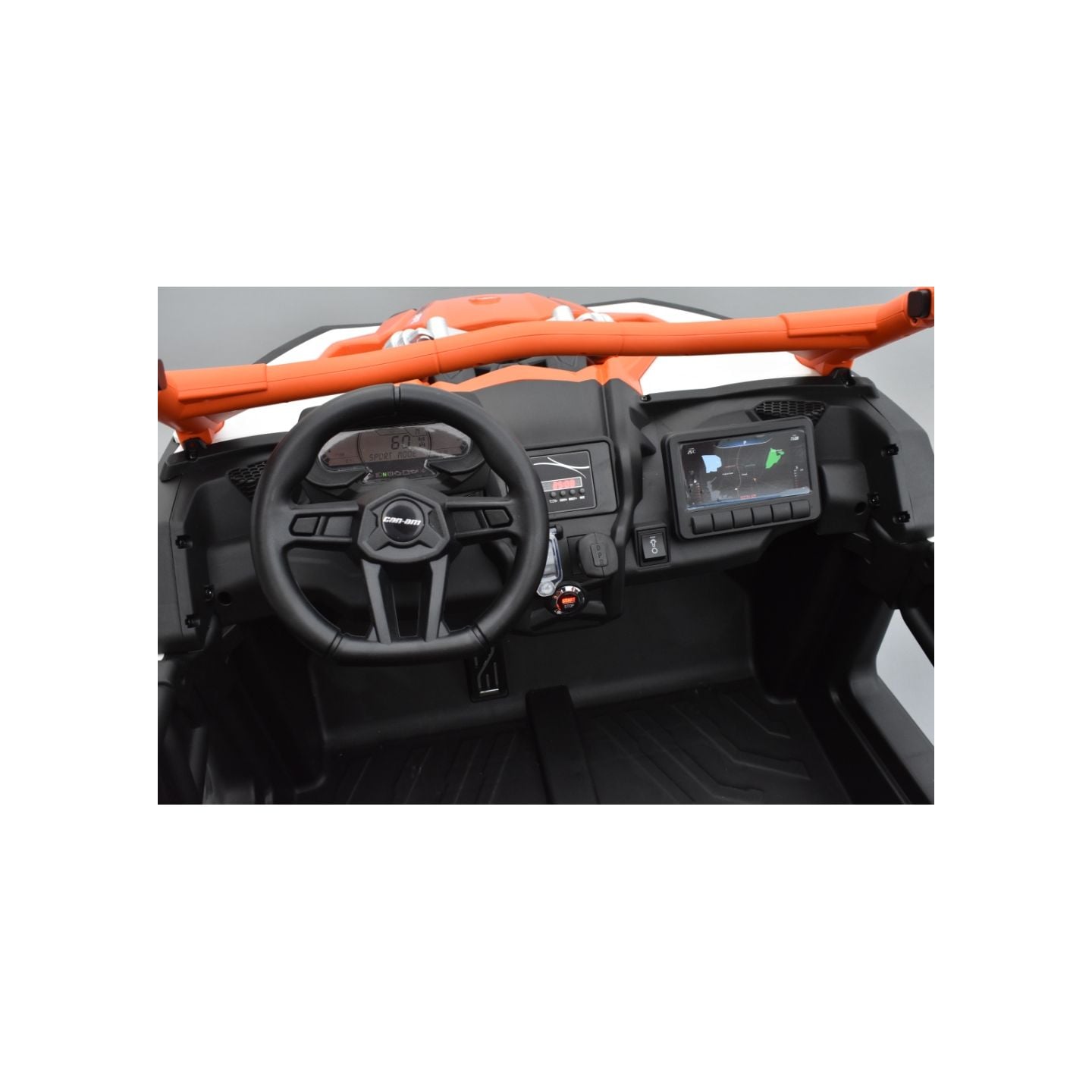 Buggy Can-Am "Maverick" 24 Volts électrique enfant Orange, buggy électrique enfant 24 Volts 7 Ah, 2 moteurs