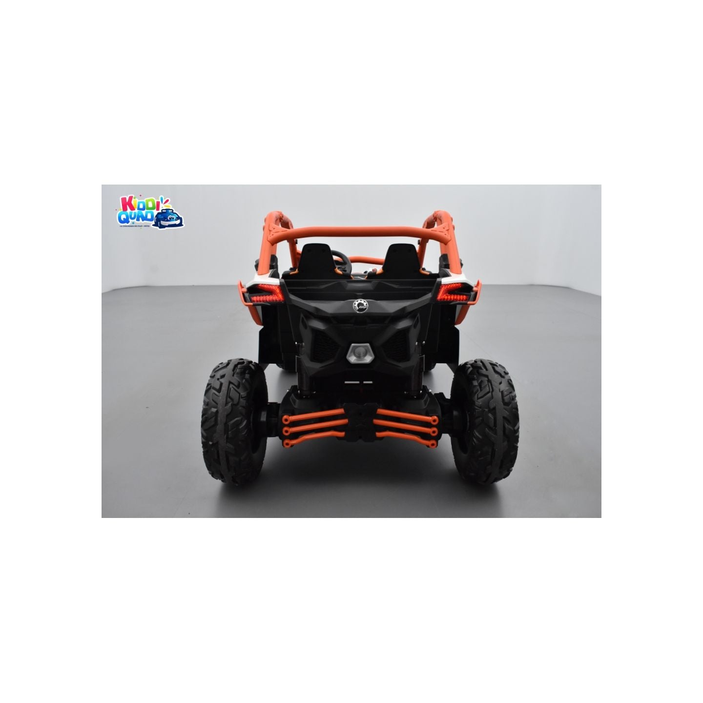 Buggy Can-Am "Maverick" 24 Volts électrique enfant Orange, buggy électrique enfant 24 Volts 7 Ah, 2 moteurs