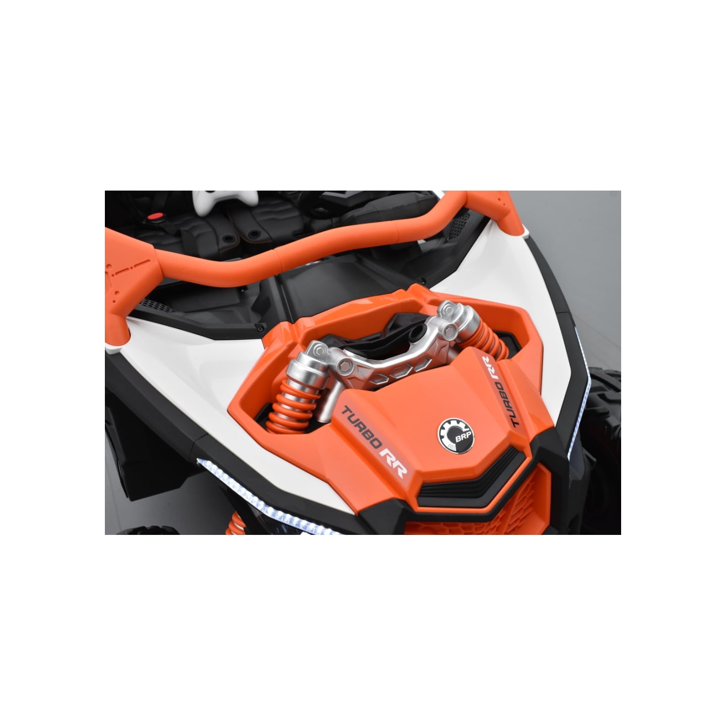 Buggy Can-Am "Maverick" 24 Volts électrique enfant Orange, buggy électrique enfant 24 Volts 7 Ah, 2 moteurs
