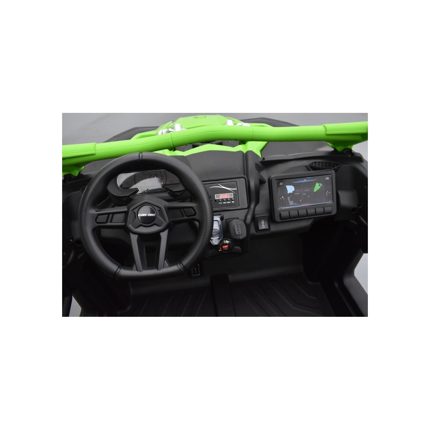 Buggy Can-Am "Maverick" 24 Volts électrique enfant Vert, buggy électrique enfant 24 Volts 7 Ah, 2 moteurs