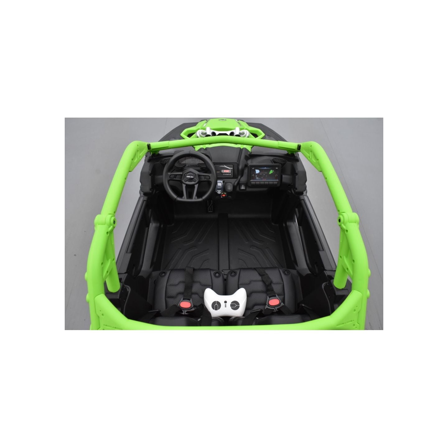 Buggy Can-Am "Maverick" 24 Volts électrique enfant Vert, buggy électrique enfant 24 Volts 7 Ah, 2 moteurs