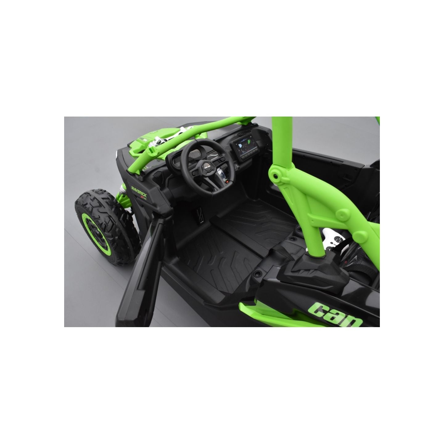 Buggy Can-Am "Maverick" 24 Volts électrique enfant Vert, buggy électrique enfant 24 Volts 7 Ah, 2 moteurs