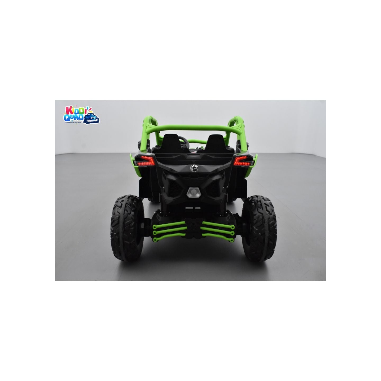 Buggy Can-Am "Maverick" 24 Volts électrique enfant Vert, buggy électrique enfant 24 Volts 7 Ah, 2 moteurs