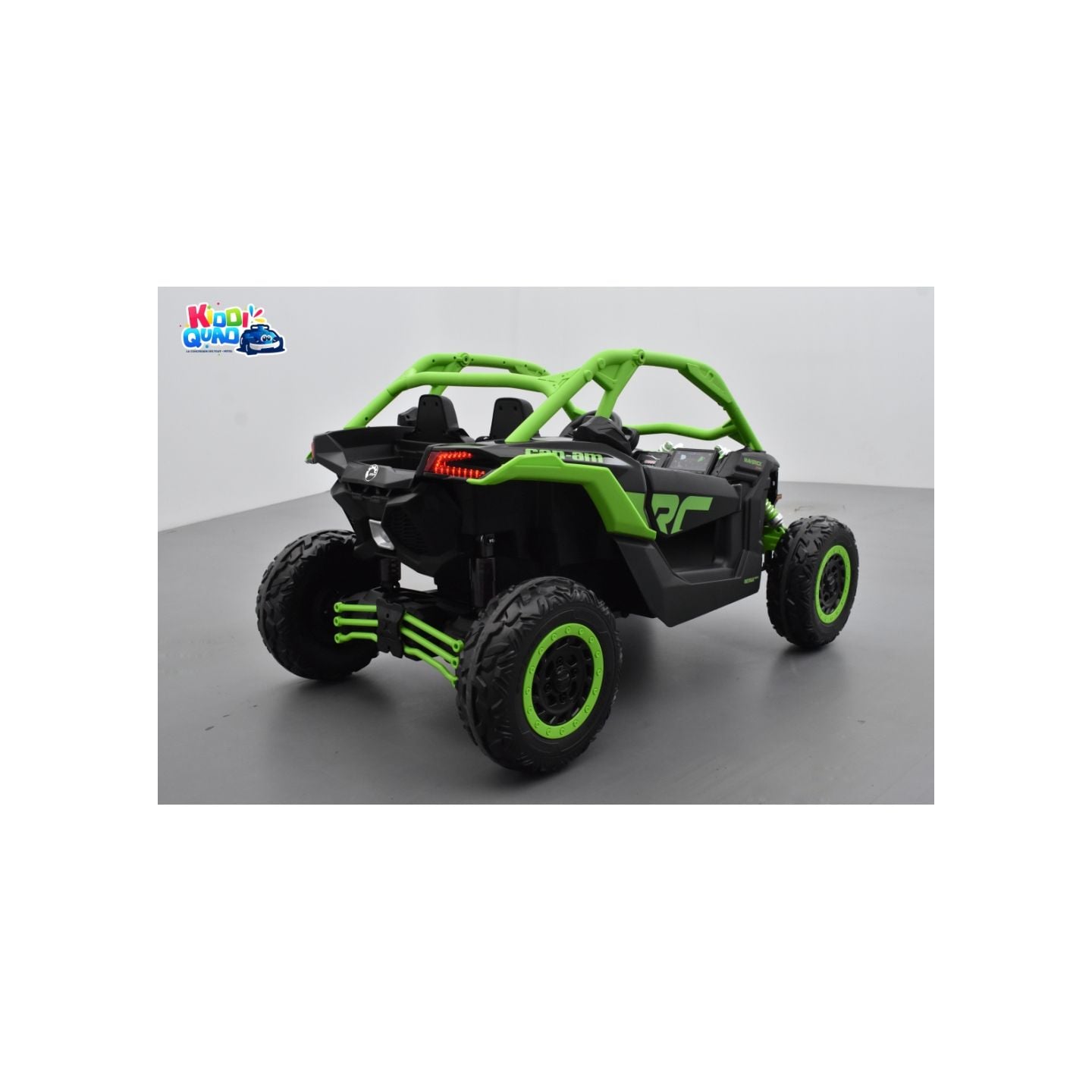 Buggy Can-Am "Maverick" 24 Volts électrique enfant Vert, buggy électrique enfant 24 Volts 7 Ah, 2 moteurs