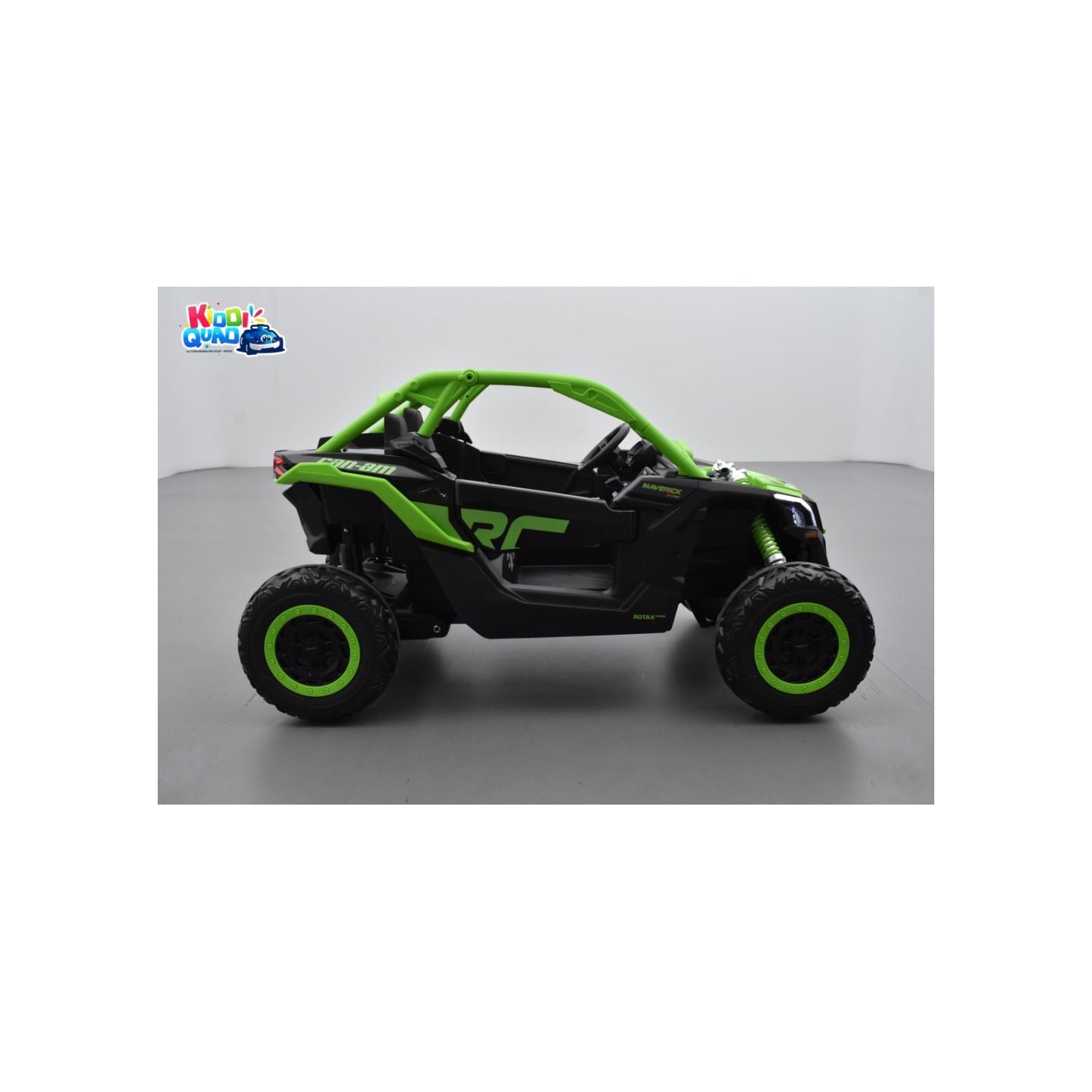 Buggy Can-Am "Maverick" 24 Volts électrique enfant Vert, buggy électrique enfant 24 Volts 7 Ah, 2 moteurs