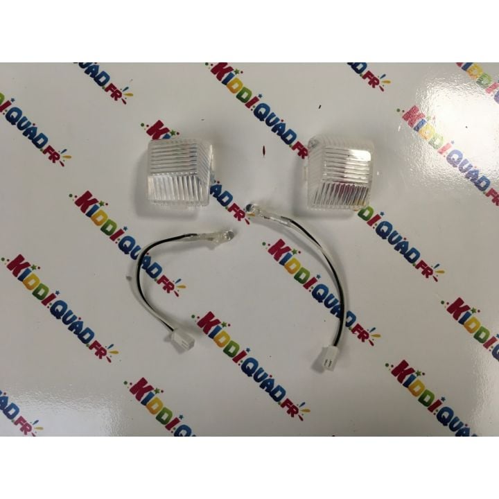 Feux additionnels avant gauche et droit pour Mercedes G63 24 Volts