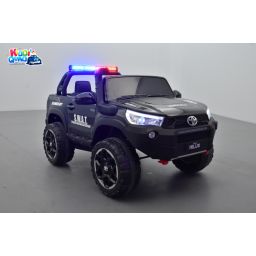 Toyota Hilux S.W.A.T. 24 Volts électrique pour enfant écran mp4, 4x4 électrique enfant 2 places